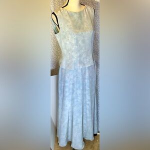 BOGO Silk 3PcSkirt Set Floral Top Short A-Line Solid Skirt Maxi Floral8 10 LUX